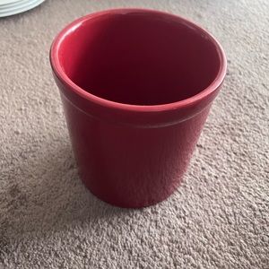 Red Utensil Holder